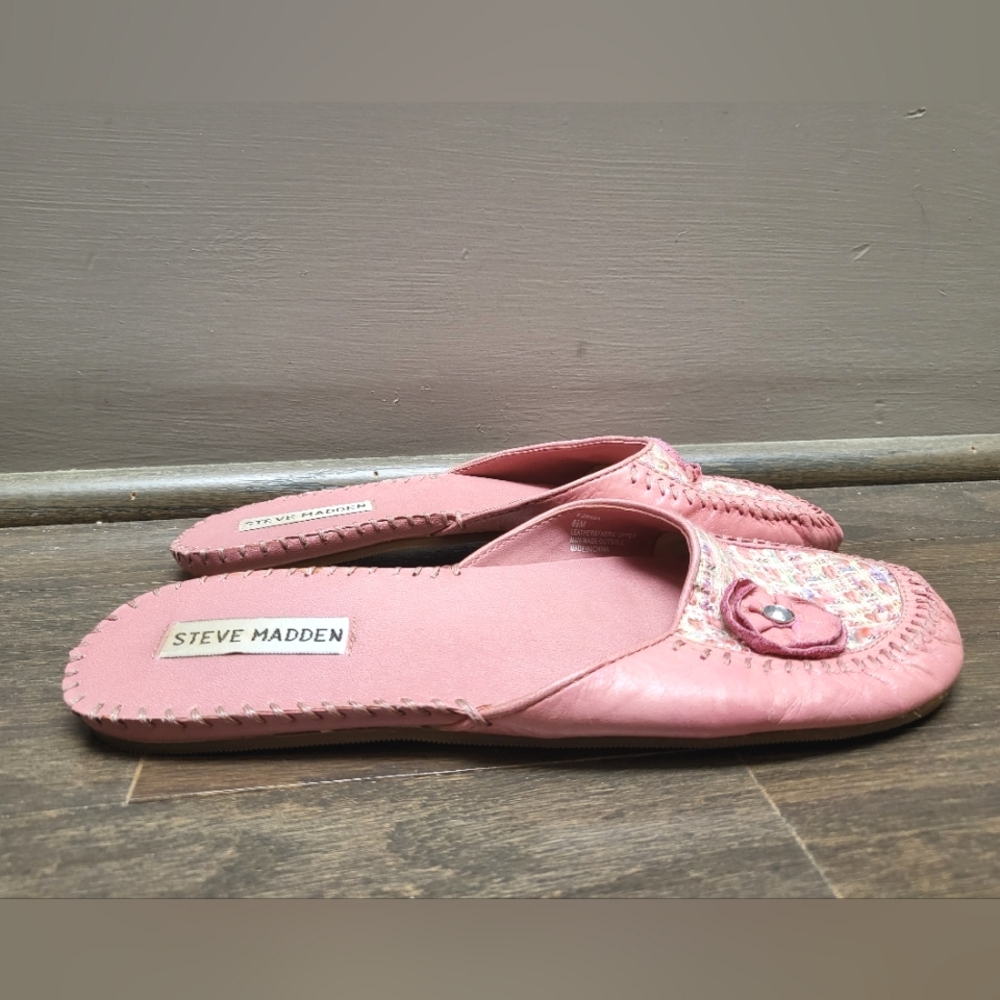 Steve Madden mule flats - pink size 8.5